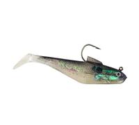 PowerBait FW Pre-Rigged Swim Shad Pêche Appât, Mixte, PBBSS3-SSH, Silver Shad, 7.62 cm