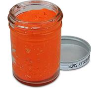 Powerbait Pâte à truite en verre 50 g avec goût et paillettes appât à truite Variations : orange pailleté