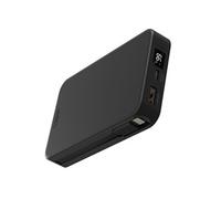 Powerbank 10 000 mAh avec câbles intégrés Noir