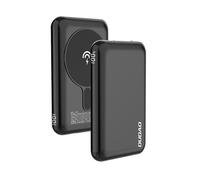 Powerbank 10 000 mAh TGK1 avec chargeur sans fil MagSafe 15 W, noir