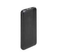 Rivapower VA2031 - Banque d'alimentation - 10000 mAh - 37 Wh - 10 Watt - 2 A - 2 connecteurs de sortie (USB) - sur le câble : USB-C - noir