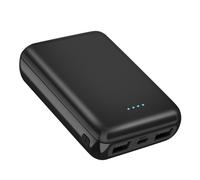 Akashi Batterie de secours Ultra compacte 10000 mAh Noire