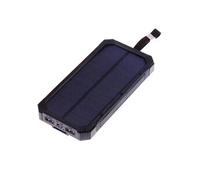 POWERBANK 10000MAH SOLAIRE NOIR