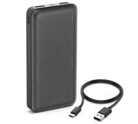 Bigben Connected Powerbank 20000mAh 2 USB-A/USB-C FastCharge 10W Ultra-léger Noir