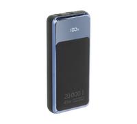 Powerbank 20000mAh 2 USB-A/USB-C/Laptop QC 3.0/PD 45W, Affichage Numérique