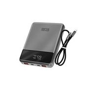Powerbank 20000mAh 2 USB-C 100W + 2 USB 22.5W Enterprise Slim Gris