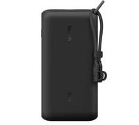 Belkin Batterie Externe USB-C 20 000 mAh, Power Bank avec 2 Ports Type C et 1 Port USB-A (écran numérique, 20 W, pour Tous Les modèles de l'iPhone 16, Samsung Galaxy S25, Pixel 9, iPad, etc., Noir)