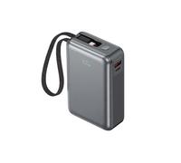 Akashi PowerBank 20000mAh 65W Double Port USB avec Câble Dragonne USB-C Intégré