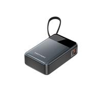 Powerbank - - 20000mAh - USB-C 65W - Charge rapide - Noir