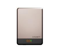 Powerbank 5 000mAh Sans Fil Fixation Magnétique Modèle MagSlim Ultra-Compact Beige