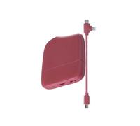 Powerbank 5000 mAh + Câble Multi Ice-P 28% Plastique recyclé Rouge