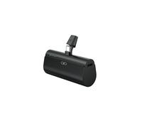 Powerbank 5000 mAh PD 20W avec Connecteur USB-C Intégré et Indicateurs LED Noir