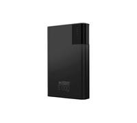 Powerbank 5000mAh Modèle Bigee avec ports USB-A / USB-C Compacte Noir