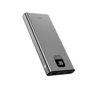 Allity APB-100 Powerbank (batterie supplémentaire) 10000 mAh Quick Charge, Power Delivery LiPo USB-C®, USB-A gris