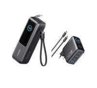 PowerBank Anker (25K, 165 W) + Chargeur Zolo (140 W, 4 ports, PD 3.1)