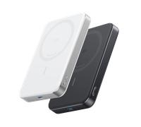 PowerBank Anker MagGo (10K, Slim, Blanc) + PowerBank Anker MagGo (10K, Slim, Noir)