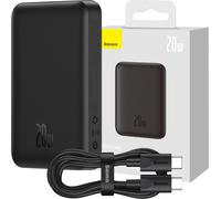 Powerbank Baseus Magnetic Mini 10000Mah, Usb-C 20W Magsafe (Noir)