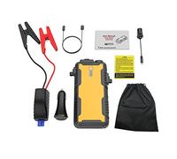 Powerbank Batterie 12V véhicule Saut démarreur Externe 1500A Courant de crête Dispositif démarrage Voiture 15000A Moto Booster,Fourniture Automobile(GT1500-Yellow)