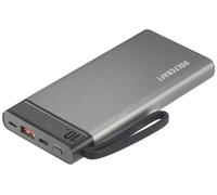 Powerbank (batterie supplémentaire) VOLTCRAFT PB-10-PD3.0 10000 mAh Power Delivery 3.0 LiPo gris-noir Affichage du statut
