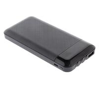 Zenitech Batterie nomade compacte USB-A/C 10 000 mAh Smartphone/Tablette Noir
