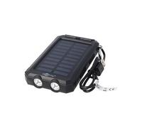 Powerbank extérieur 8000mAh avec panneau solaire et fonction lampe de poche