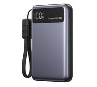 Powerbank 10000mAh Universelle Pocket Pro Slim Ultra Rapide 45 W Noir