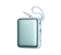 Powerbank Joyroom JR-PBF27 22,5 W 10000 mAh mit zwei eingebauten Kabeln - blau
