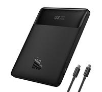 Powerbank Laptop Baseus PD 100W 20000mAh USB C Power Bank Slim Batteries Externe QC 4.0 Chargeur Rapide pour Ordinateurs Portables MacBook Air Dell Haiwei HP iPad iPhone 15/14/13 Samsung Galaxy Switch