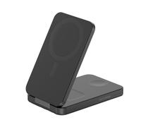 Powerbank Magnétique 3-en-1 8000mAh, Port USB-C PD 20W et Support Pliable