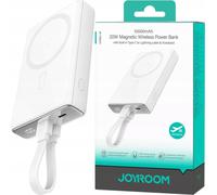 Powerbank magnétique avec support Joyroom Jr-Pbm01, 20W, 10000Ma (blanc)