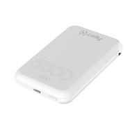 Celly MAGPB5000EVOWH banque d'alimentation électrique 5000 mAh Recharge sans fil Blanc