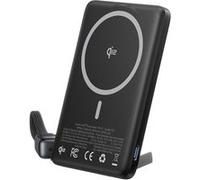 Powerbank MagSafe Modèle MagPro Slim 5000mAh Qi2 15W avec Support et Câble USB-C Iniu Noir Noir
