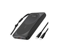 Powerbank MagSafe pour Smartphone 10 000mAh Power Delivery 18W Quick Charge 20W Noir