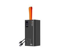 OBAL:ME Powerbank EnergyPulse 50000 mAh USB-A/USB-C PD 22,5W Affichage numérique Noir