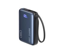 Powerbank Pockets 20000mAh 65W avec 2 ports USB-A/USB-C Ultra Rapide Noir