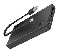 Green Cell GC PowerPlay10S Powerbank (batterie supplémentaire) 10000 mAh Quick Charge 3.0, Power Delivery LiPo noir