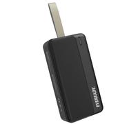 Powerbank PX30B 30000mAh 2 ports USB-A avec Indicateur LED et Sangle Intégrée Noir