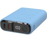 Powerbank realPower PB-10000C PD+ mit 3x Type-C,Purple