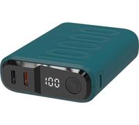Powerbank RealPower PB-10000C PD+ mit 3xType-C,Dunkelblau
