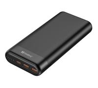 Sandberg Powerbank 20000 - Chargeur portable haute capacité PD 65W 2x QC 3.0