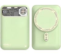 Powerbank sans fil, chargement magnétique, technologie de refroidissement actif, vert, 10000mAh