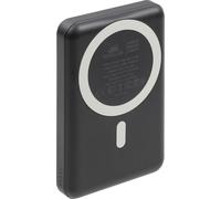 Powerbank sans fil MagSafe 10000mAh 1 port USB C 10W Qi Noir Rivacase