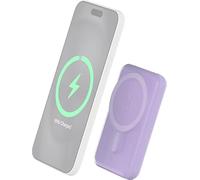 Bigben Connected Powerbank MagSafe 5000 mAh USB-A et USB-C 10 W violet
