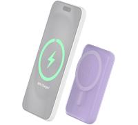 POWERBANK MAGSAFE 5000MAH USB A+C 10W Violet