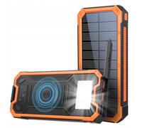 Powerbank Solaire 4Xusb 20000Mah 20W Induction Ip65