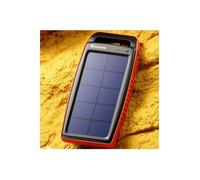 PowerBank Solaire - X-MOOVE - SOLARGO POCKET - 15000 mAh - Micro-USB - Rouge