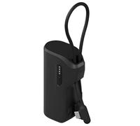 Powerbank Thumboost 5000mAh 2x Ports USB-C 20W avec Câble USB-C Noir