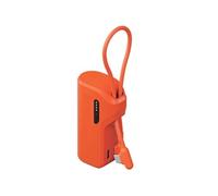 Powerbank Thumboost 5000mAh 2x Ports USB-C 20W avec Câble USB-C Orange