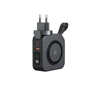 Powerbank - TIGER - 10 en 1 - 10000mAh - Affichage LED - Chargeur MagSafe