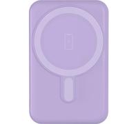 Powerbank USB A / USB C 10W 5000mAh Induction Compatible , Violet